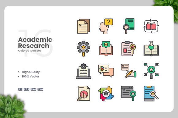 Academic Research Color Graphics