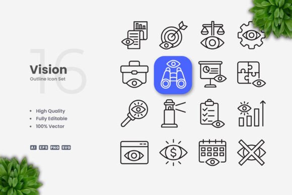 Branding Boost with Vision Icons