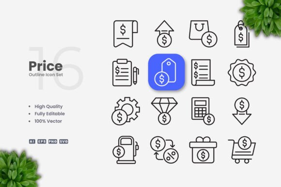 Price Icons Graphics