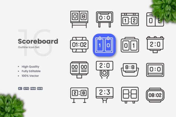 Scoreboard Graphics: A Clean Design for Branding