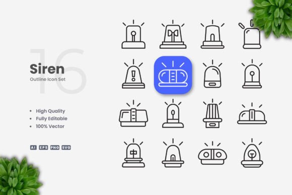 Siren Icons