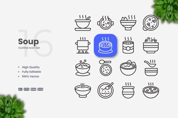 Soup Icons Graphics