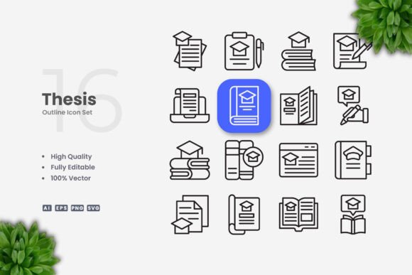 Thesis Icons: A Graphic Designer’s Perspective