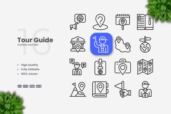 Tour Guide Icons