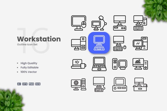 Workstation Icons: A Graphic Designer’s Perspective